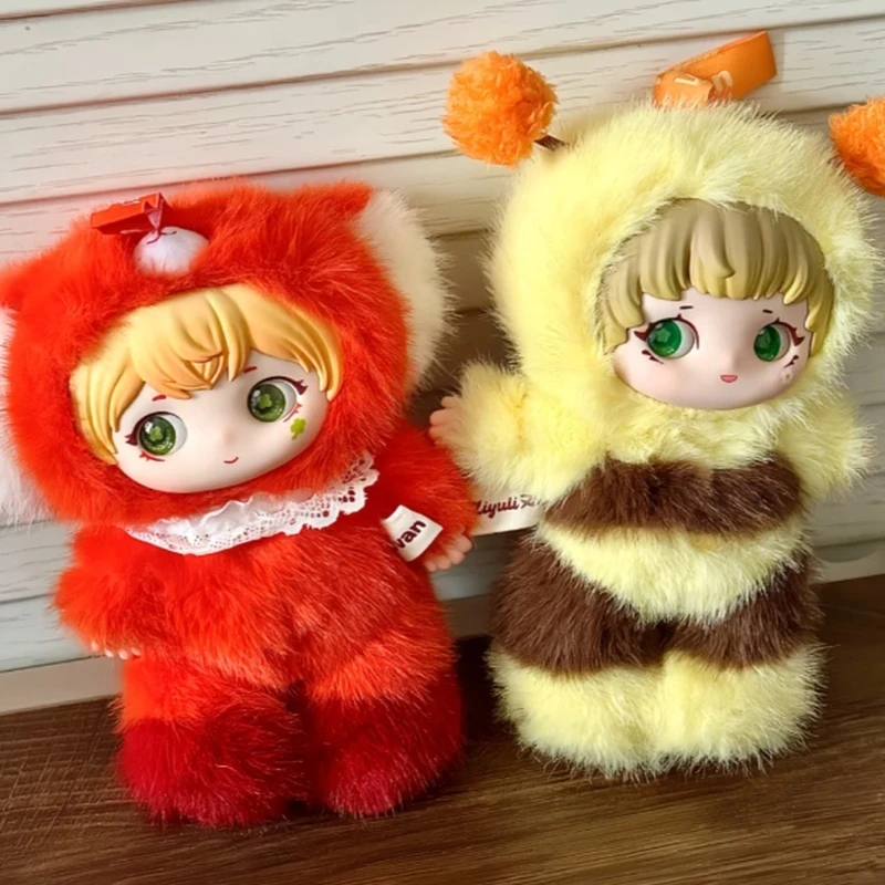 

Оригинальная серия Ziyuli Animal Party, слепая коробка, кавайная виниловая кукла для лица, рождественский подарок, игрушка, аниме, экшн-фигурка, сюрприз, загадочная коробка
