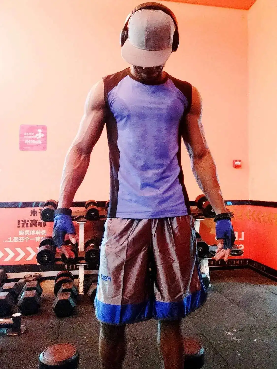 Embroidery Glossy Pockets Men's Shorts Outdoor Fitness Male Plus Size Casual Sports Basketball Bottoms