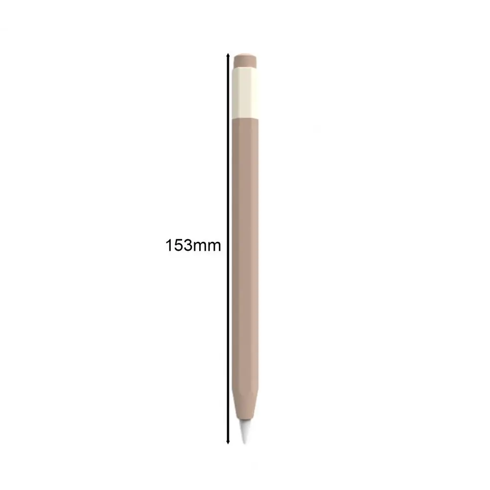 Lightweight Pen Cover Protective Soft Silicone Sleeve for Apple Pencil Tablet Touch Pen Lightweight Anti-lost for Enhanced