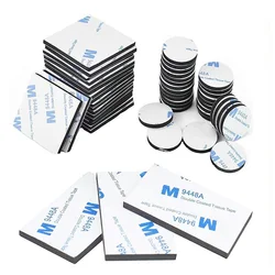 Double Sided Adhesive Pads 20/10Pcs Foam Tape Pads Replacement Mounting Tape For Picture, Car, Home, Office Accessories