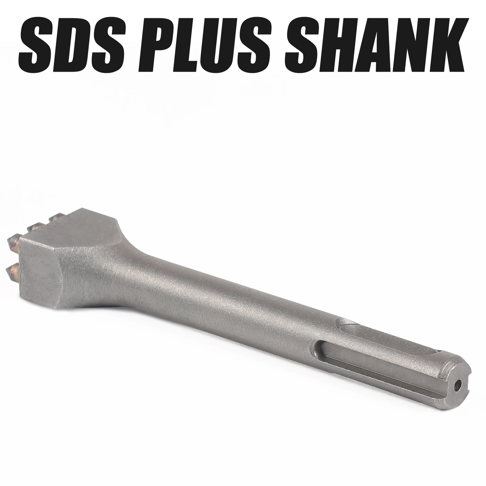 SDS Plus Shank Tungsten Carbide Tipped 6Teeth Micro Chisel Bush Hammer Drill Bits For Cement Concrete Stone Marble Granite