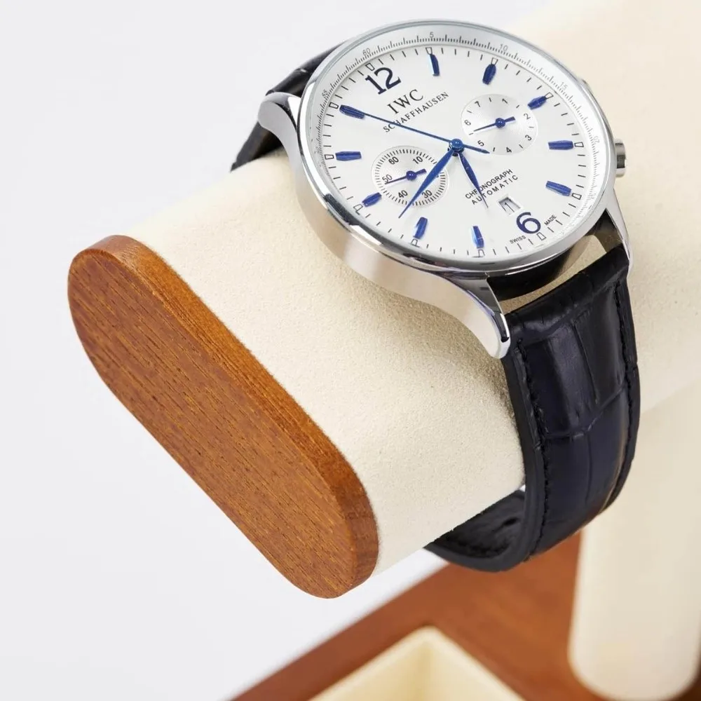 

Подставка для часов из массива дерева, органайзер для ювелирных изделий, для коллекции часов, браслетов, T-образная подставка для часов