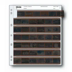 Film négatif sans acide pour la conservation des fichiers, liberté de diapositive, classeur standard, stockage à long terme, sacs, 35mm, 35mm, 7BXW, 135
