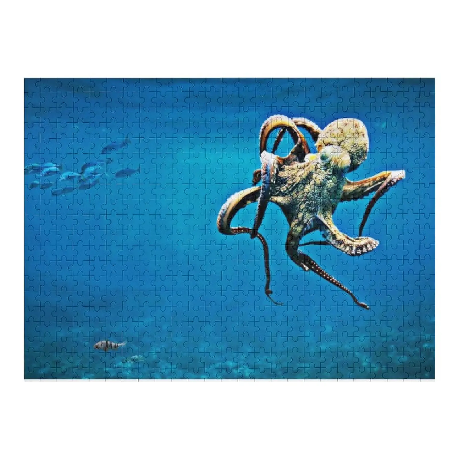 

Пазл «Осьминог» на заказ с фотографией Пазл с индивидуальными фотографиями на заказ Подарки на заказ