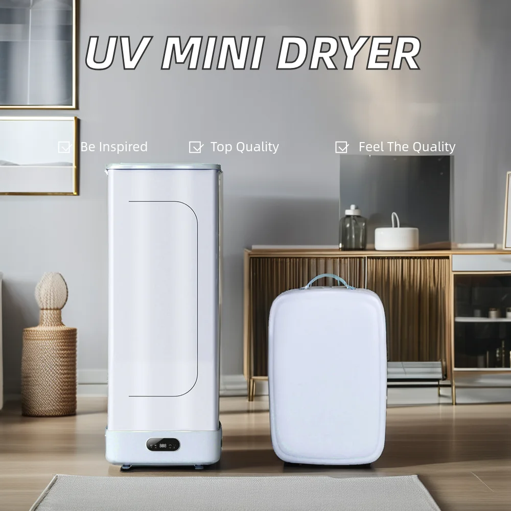 Wasmachine en wasdroger Smart Mini Elektrisch Automatische heteluchtwasdroger UV-licht Opvouwbaar