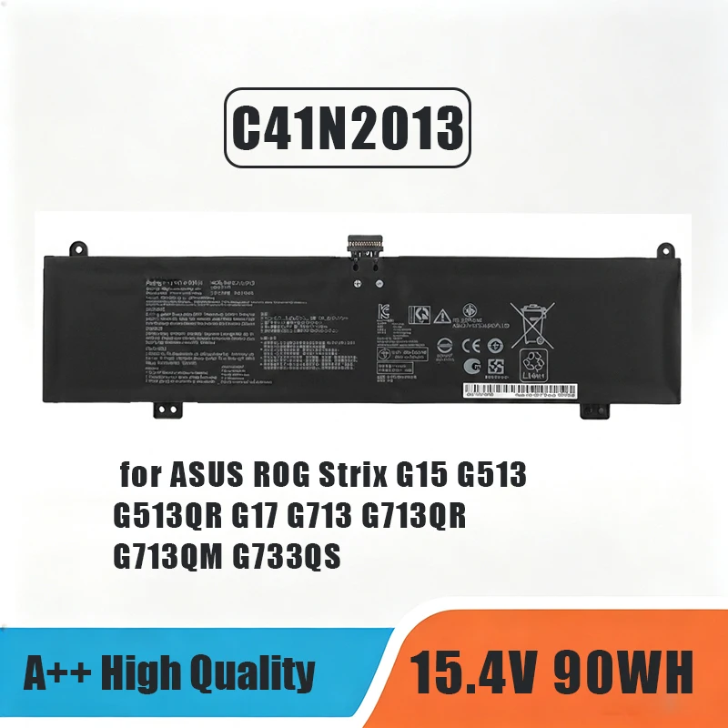 WHOLESALE New C41N2013 Laptop Battery for ASUS ROG Strix G15 G513 G513QR G17 G713 G713QR G713QM G733QS GX703HS G733QR G733QSA