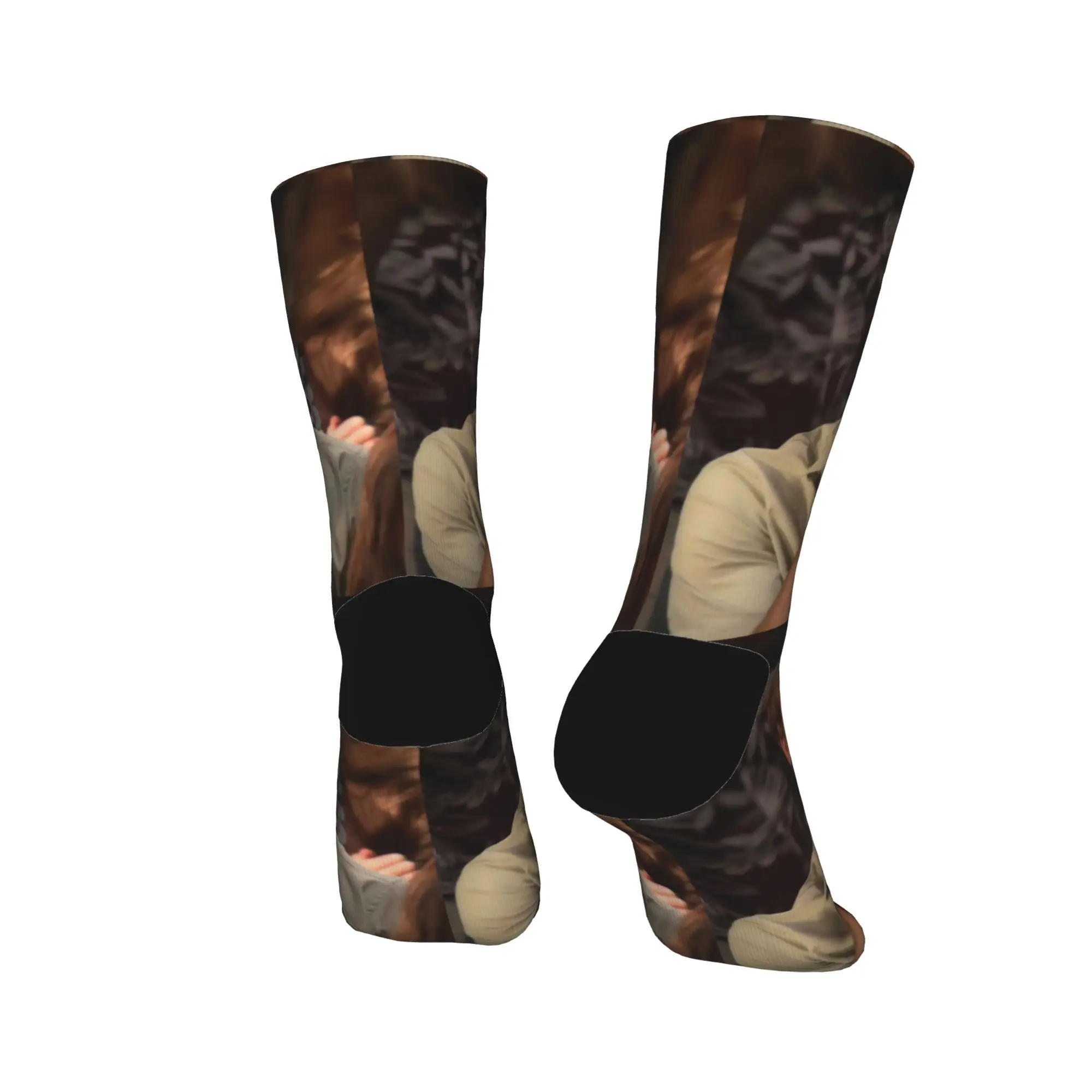 جوارب Dexter Morgan جوارب مضحكة للرجال جودة ركوب الدراجات جوارب شتوية جرافيك مضادة للانزلاق