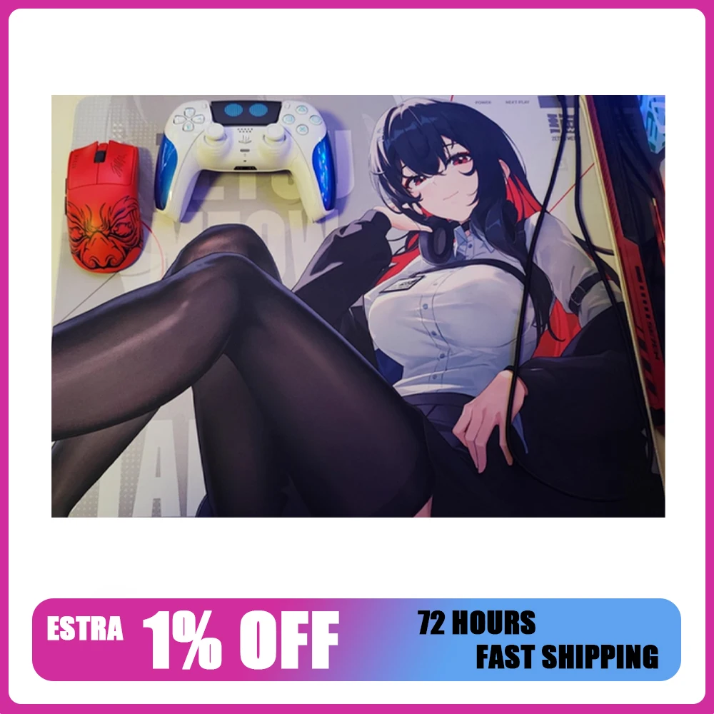 

Zetsu Meow Jue 2.0 Mousepad FPS Speed Mouse Pad Soft Smooth Skidproof For CSGO PUGB Valorant APEX Pc Accessories Gifts