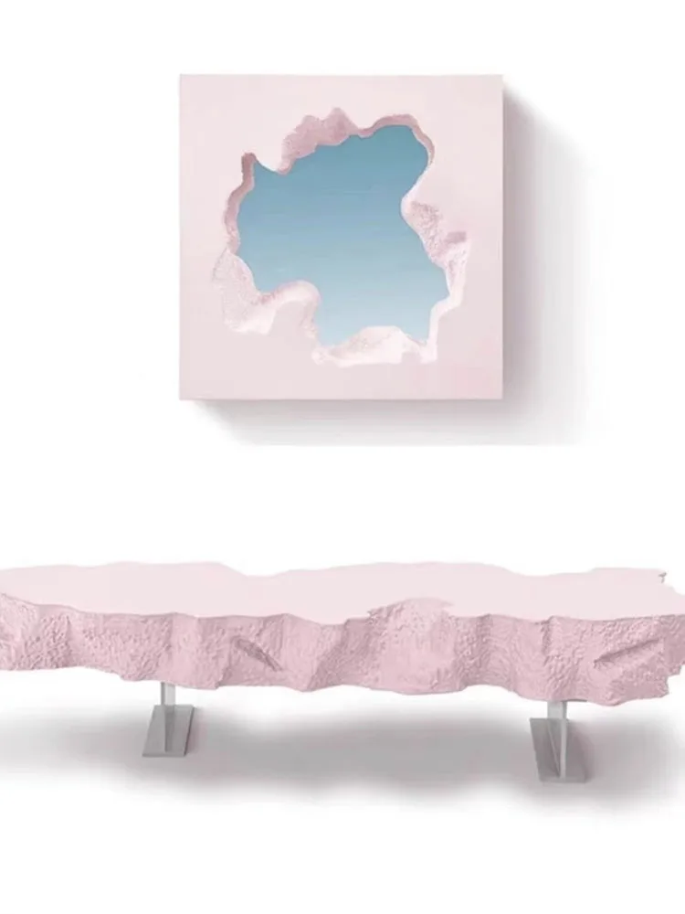 

Floor-to-ceiling broken full-body mirror Wave full-length mirror Tuojifeng tea table Nakajima table (pre-sale)