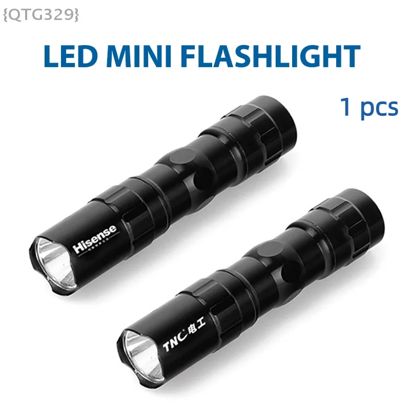 مصباح ليد جيب صغير مقاوم للماء الفانوس زوومابلي للصيد مخيم أداة خارجية 1 قطعة [QTG329]