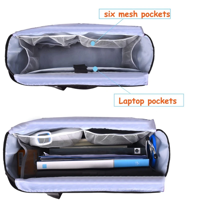 

Nurse Tote Bag for Work - Clinical Teacher Bag with Multiple Pockets,