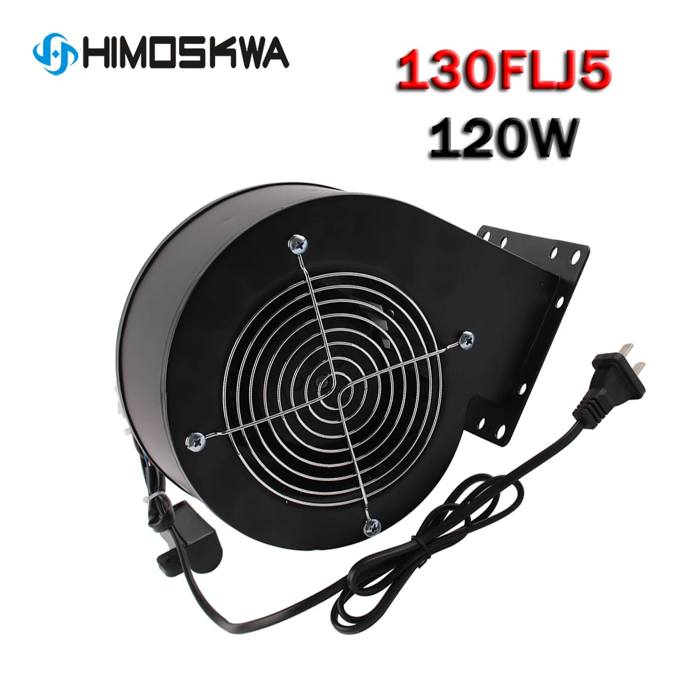 Ventilatore centrifugo a frequenza industriale 130FLJ5 120W Ventilatore d'aria silenzioso multi-ala di raffreddamento industriale 220V