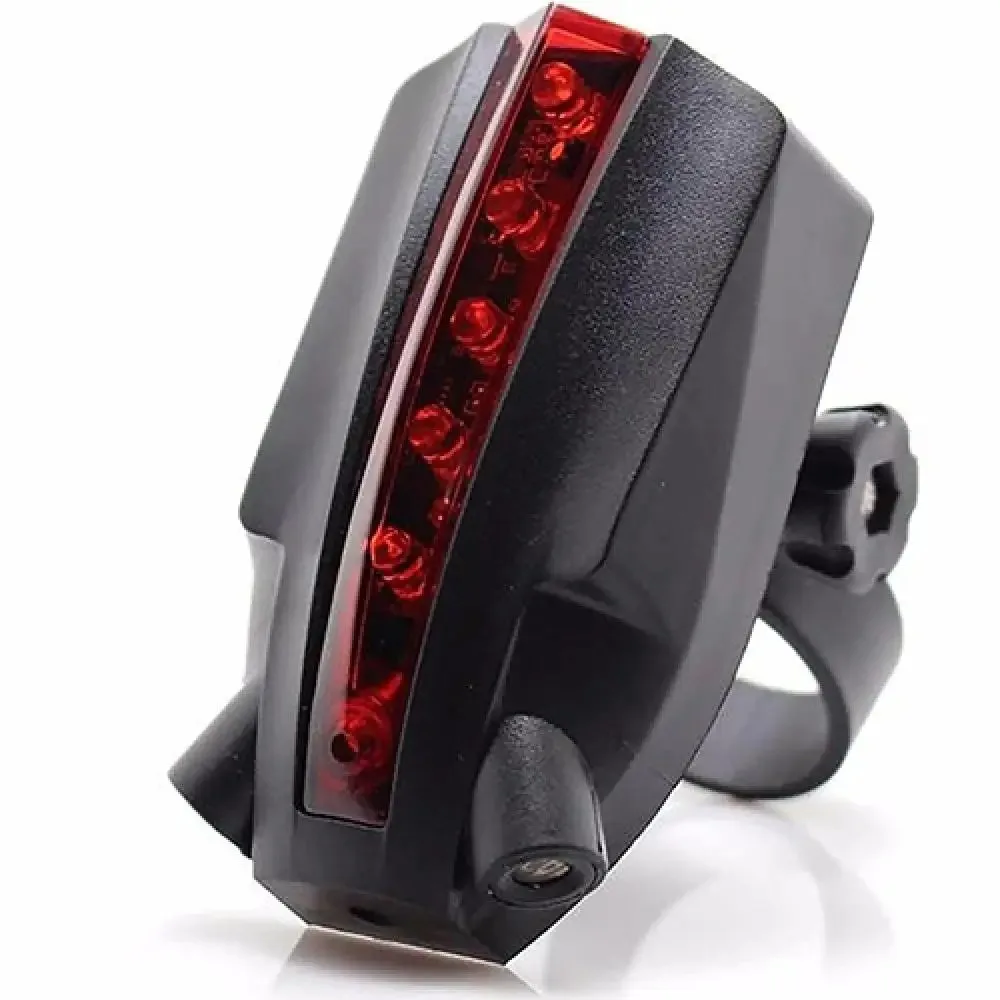 LED Bike Laser Taillights Logo Beam Safety Warning Red Lamp Waterproof Bicycle Cycling Lights Taillights Riding Warning Light ﻿