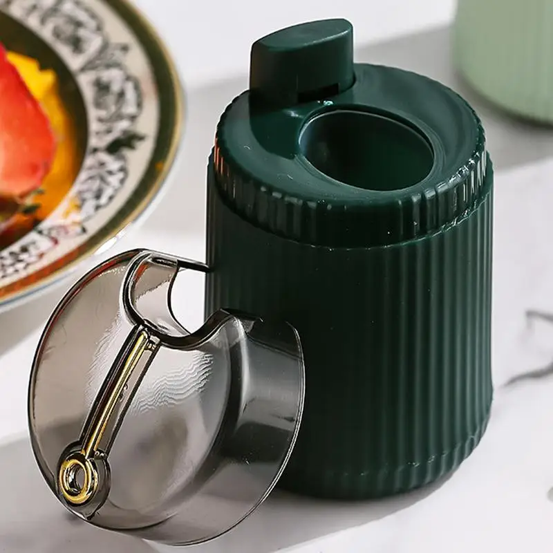 Automatic Toothpick Box Automatic Toothpick Box For Kitchen Tooth Picks Lot Container With 380 Pieces Bamboo Round Toothpicks