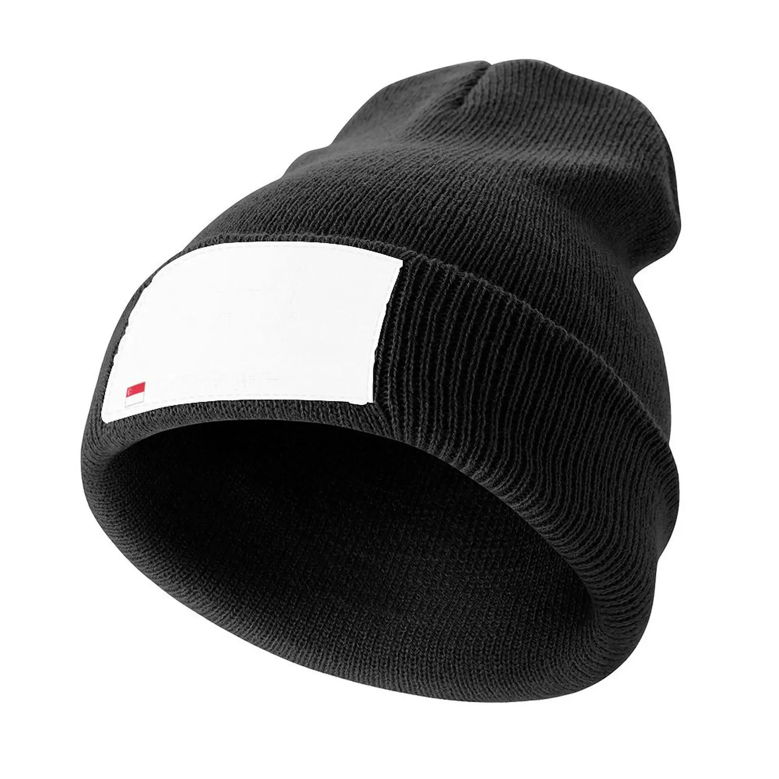 Circuit 2022 - Eighteenth Race of the Season (Singapore GP - Red BG) Knitted Cap Sunscreen Military Tactical Cap Male Women's