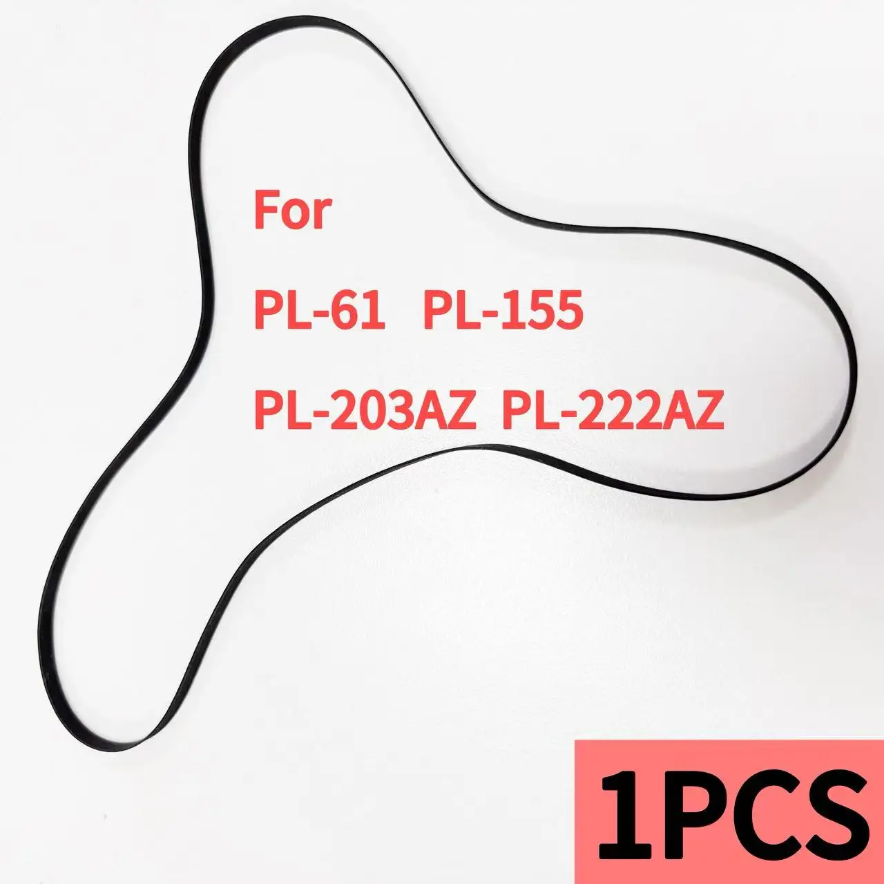 Record Player Turntable Drive Belt Fits Pioneer PL-61 PL-155 PL-203AZ PL-222AZ