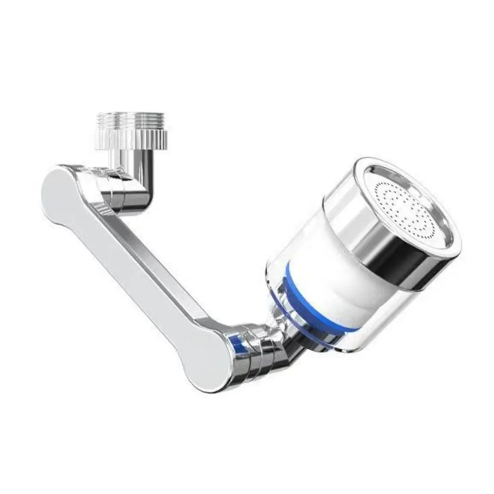 تدوير تمديد ذراع آلي فوهة مهوية صنبور تمديد محول 1080 ° فوهة دوران الحمام العالمي #4