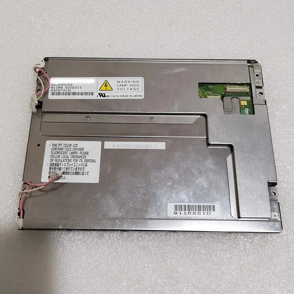 AA084VC03 layar tampilan LCD 8,4 inci 640*480 asli