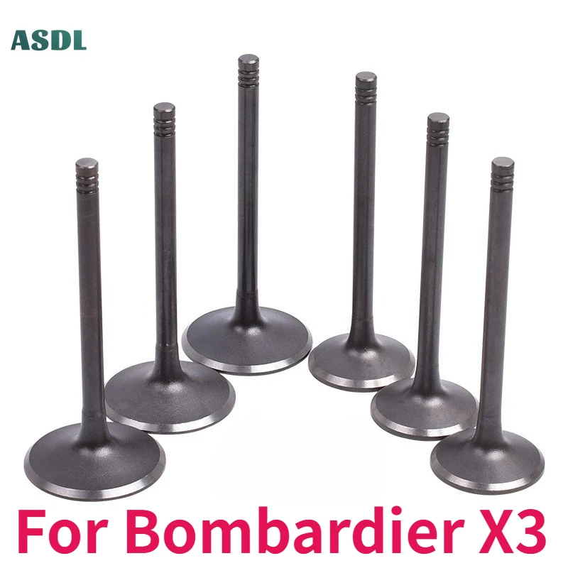 

Motorcycle Engine Parts Intake & Exhaust Valve Stem Kit for Bombardier X3 Intake Valve and Exhaust Valve Stem Kit