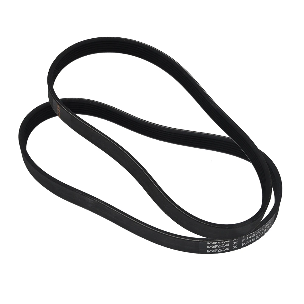 VEGA V-Belt PJ483 190J Rubber Belt 3/4/5/6/7 Ribs For DIY RC Model Motor Transmission Belt