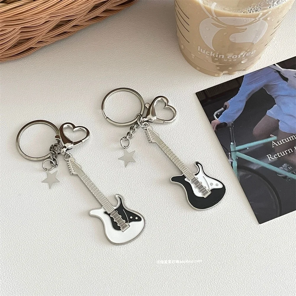 y2k-гитара-любовь-сердце-звезда-брелок-мини-бас-инструмент-брелоки-кулон-винтажный-клуб-сувениры-женские-модные-аксессуары-для-ключей