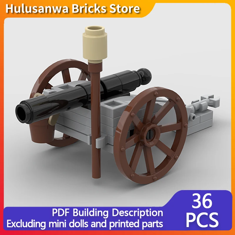 

Modern Military Cannon V2 Model MOC Building Bricks War Equipment Modular Technology Gifts Holiday Assemble Children Toys Suit