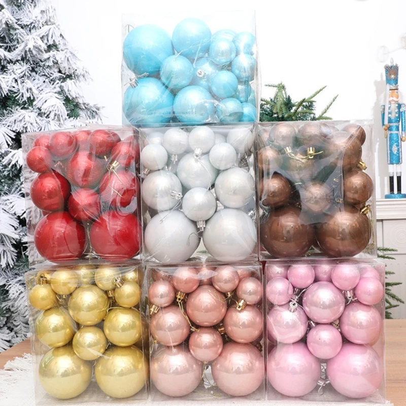 Delicate Christmas Decoration Sphere Hanging Sphere Ornament for Wreath Tree Dropshipping