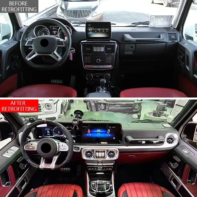 Car Modification Upgrade Interior Luxury Interior New Situation Dashboard for  G-Class 2002-2018 W463 Upgrade G800