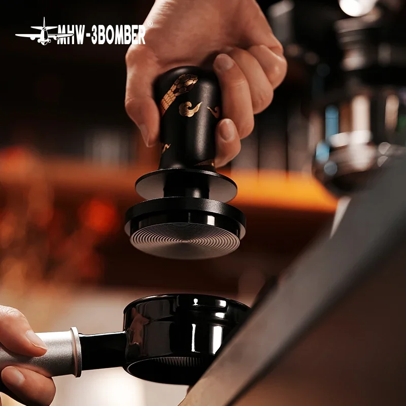 

MHW-3Bomber 58 мм темпер для кафе, 30 артериальных темпер для эспрессо, год ограниченной комнаты, инструмент для утрамбовки с PIO/проволочной базой, аксессуары