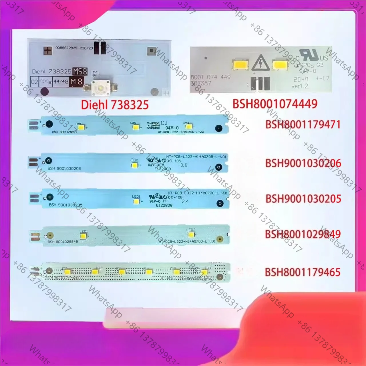 Suitable for refrigerator freezer LED light bar