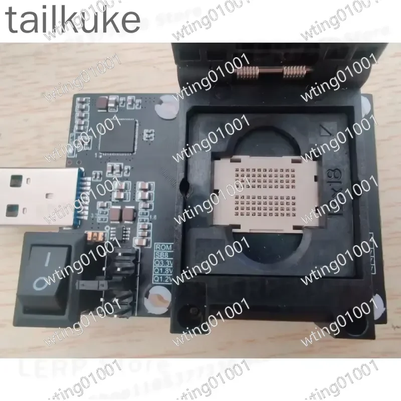 for SM3280 USB Drive Flash Chip Eraser Tester BGA132 152 8CE Memory IC Cleaning Station Professional Diagnostic Tool for