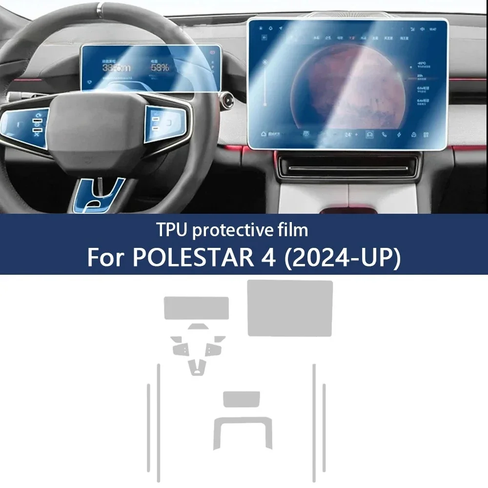 pelicula-protetora-tpu-anti-riscos-para-painel-de-navegacao-e-console-central-de-carro-acessorios-para-polestar-4-2024-2026