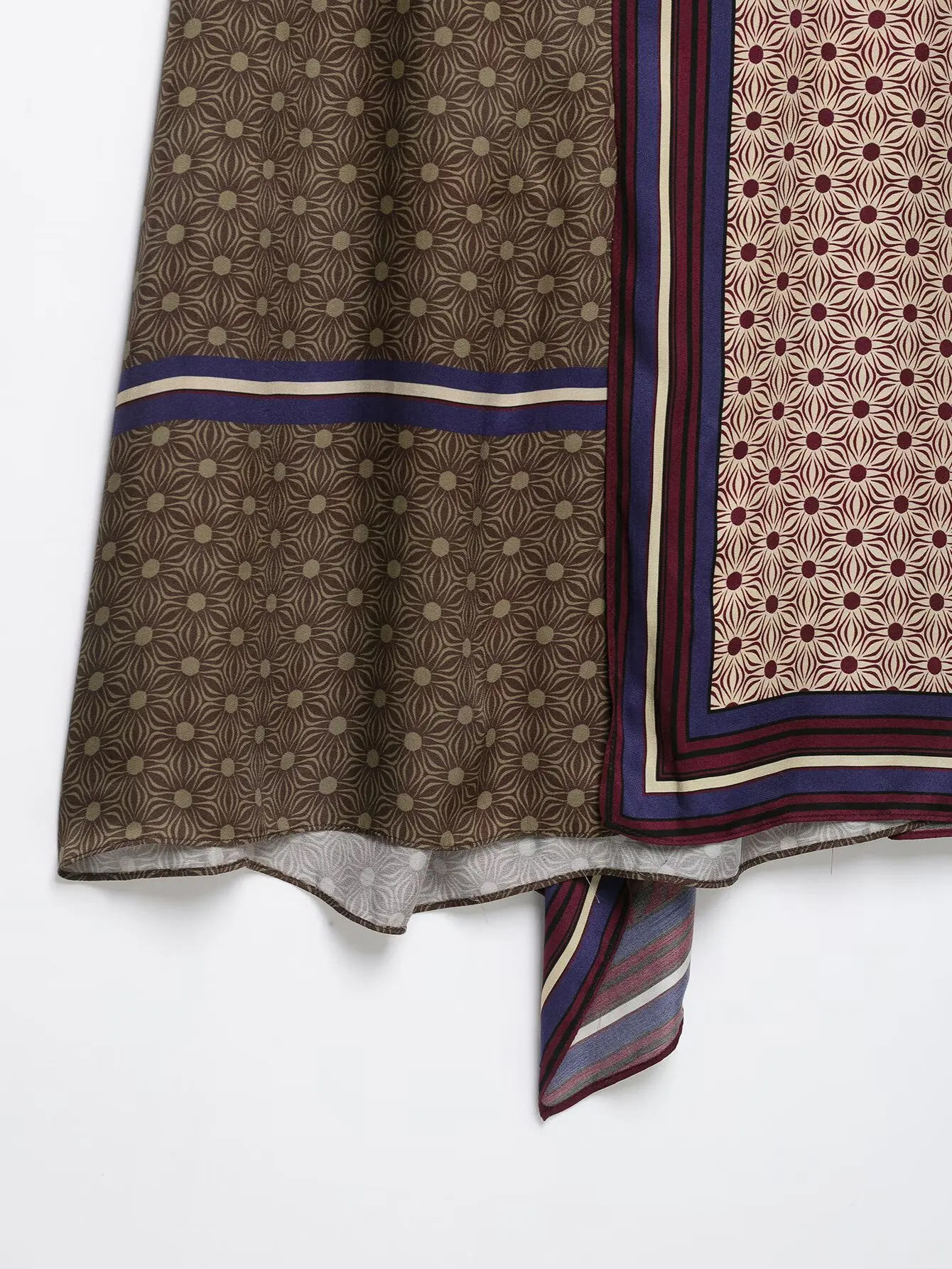 KLKXMYT Elegante, schicke bedruckte Sarong-Röcke, zweiteilige Sets für Damen 2026, Spleiß-Print-Shirt-Top-Anzüge, zweiteilige Outfits für Damen – Detail 17