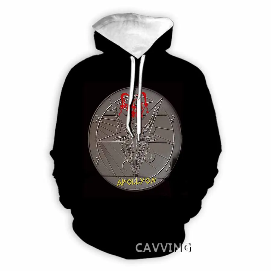 CAVVING 3D Printed  Thou Art Lord  Rock Hoodies Hooded Sweatshirts Harajuku  Tops Fashion Clothing for Women/men