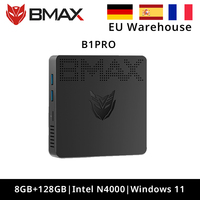 Bmax Mini Pc B1Pro Windows 11 Pro 8Gb Ram 128Gb Rom N4000 Micro Desktop Computer Dual-Band Wifi Mini Pc