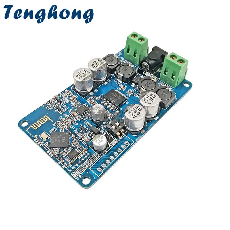 

Аудиоплата Tenghong TDA7492P Bluetooth, усилитель мощности 25 Вт*2 для колонок, модифицированный музыкальный ресивер, двухканальный усилитель