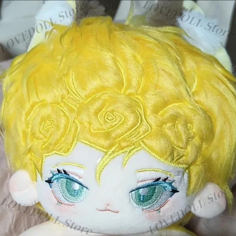 

Anime JOJO Giorno Giovanna Handsome Boy Plush Doll Stuffed Body Dress Up Clothes Cotton Plushies Figures Xmas Gift 20cm