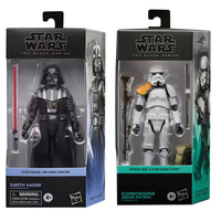 Limit Sale Genuine Darth Vader & Stormtrooper Jedha Patrol Articulated PVC Action Figure Toys 15cm