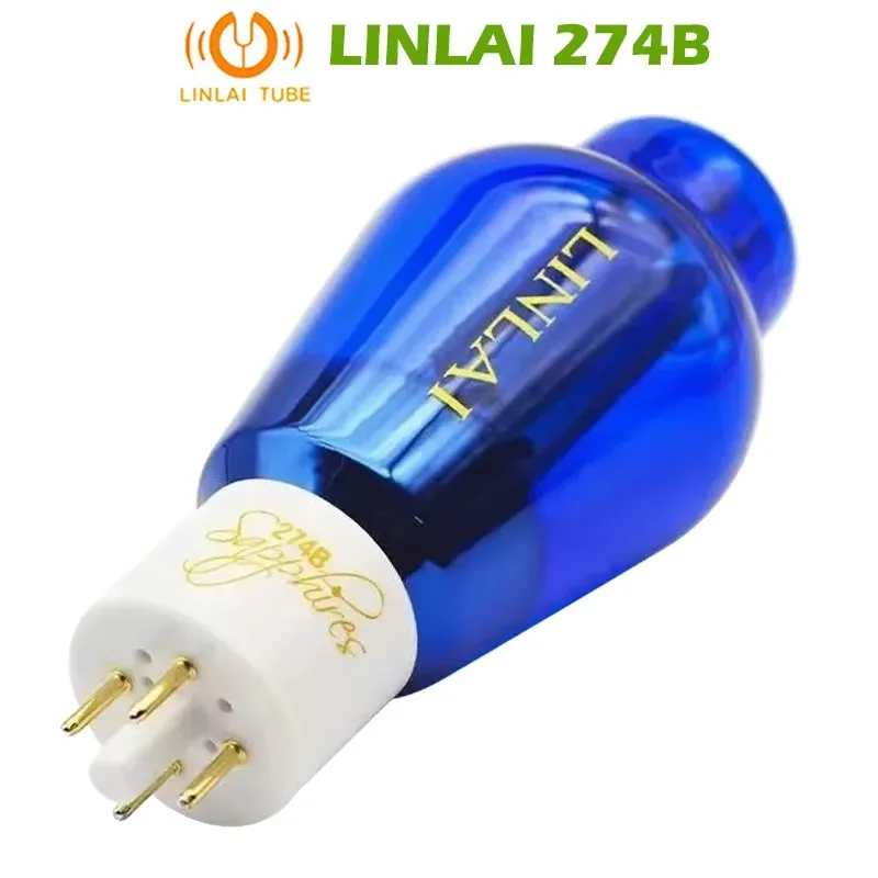 LINLAI 274B Sapphire Vacuum Tube HIFI Audio Valve Upgradat 5U4G 5AR4 5Z3P 5Z4P GZ34 Rectifier Electronic Lamp DIY For Amplifier