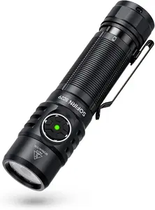 3000 Lumen Rechargeable LED Flashlight, USB-C Waterproof Pocket Torch for Emergencies and Outdoor Use