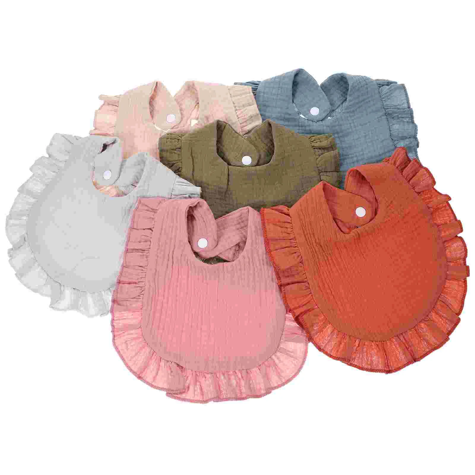 

Baby Bib Newborn Drooling Toddler Bibs 6 Months Feeding for Girls Eating Supplies