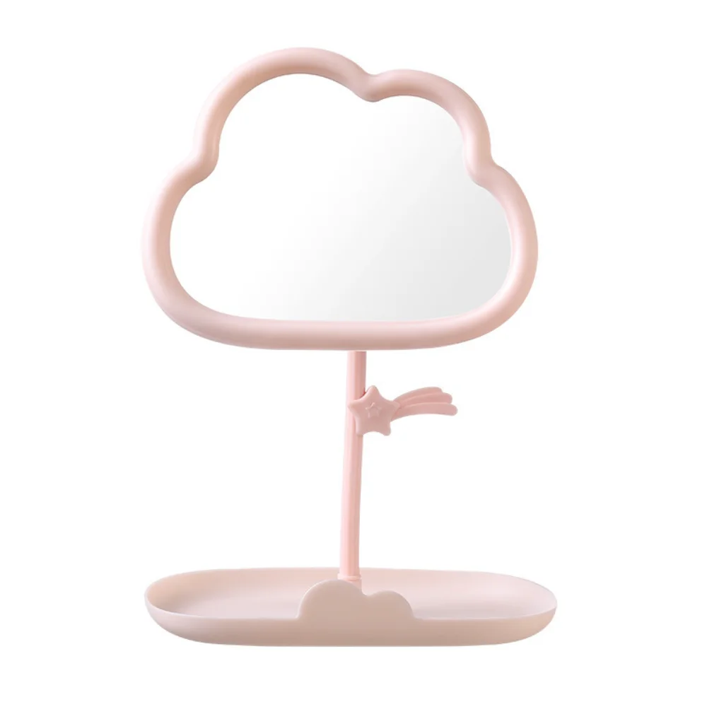 Espelho de alta definição em forma leve espelho de penteadeira mesa espelho de vaidade inovador para penteadeira quarto escritório