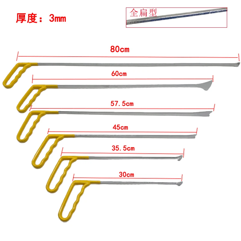 6 Pcs Whale Tail Shaped Hook Hook for Car Dent Repair Paint-less Dent Removal Auto Sheet Body Repair Moto Dent Removal