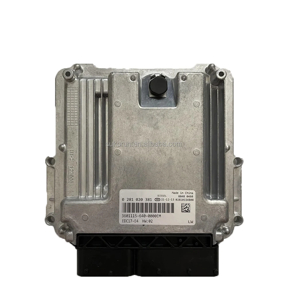 High Quality New 0281020381 ECU Electronic Control Unit Engine Computer Board For Sinotruck EDC17-E4
