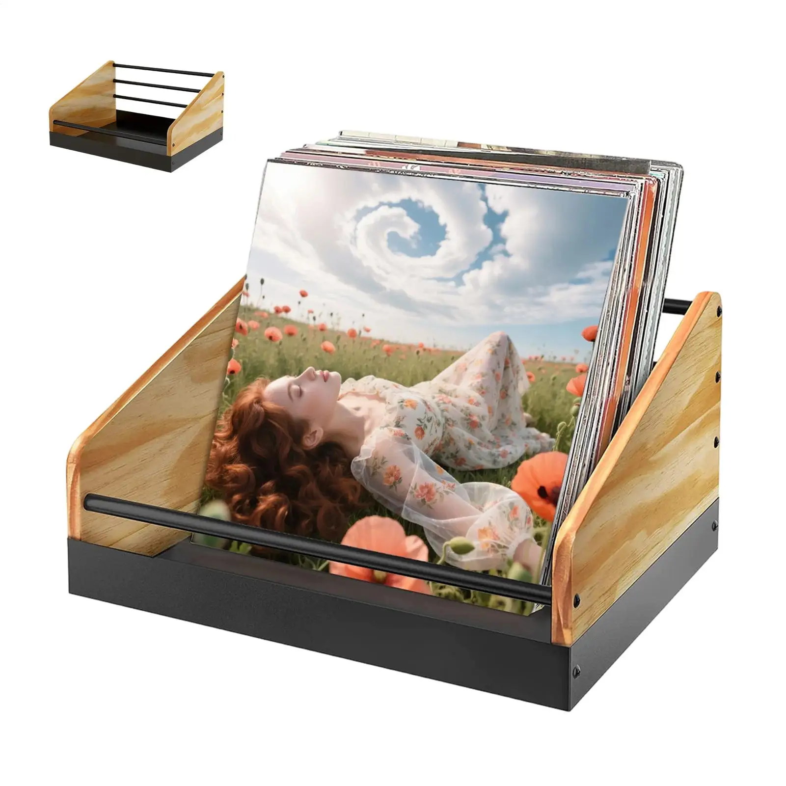 Black Vinyl Record …