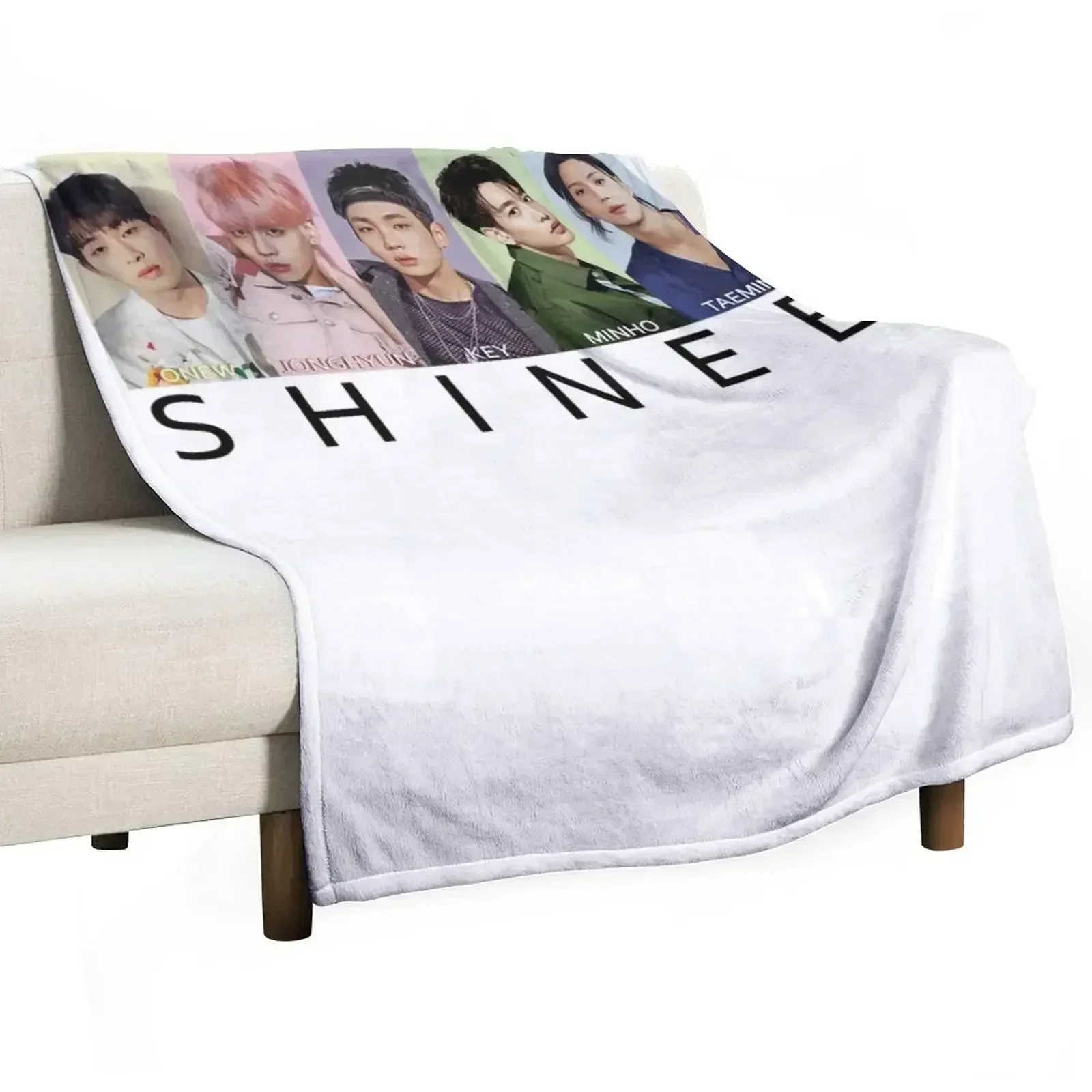 SHINee (group) 5 Throw Blanket wednesday Thin Blankets Sofas Of Decoration Blankets