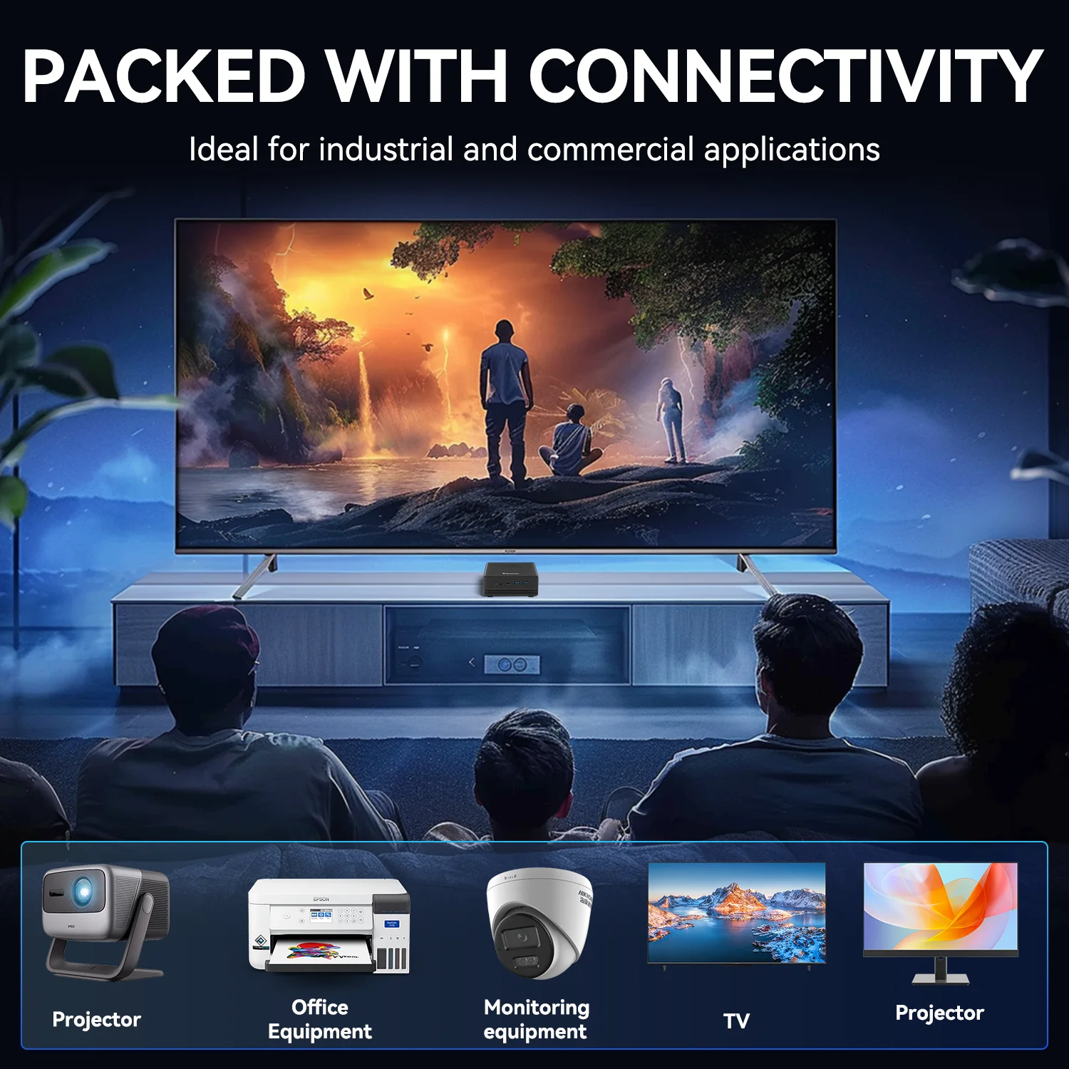 Adreamer Mini PC ArieBox10 Desktop Mini Computer AMD Ryzen 7-7840HS 8GB RAM 512GB PCIe 4.0 SSD WIFI6 BT5.2 Windows 11