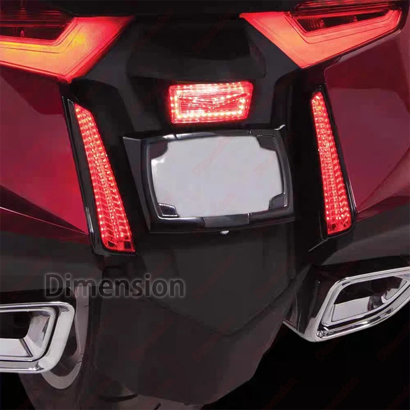 Turn Signal Gold Wing 1800 Motorcycle LED Reflctor Replacement Light Rear Saddlebag Accents Lights For Honda Goldwing GL1800 F6B