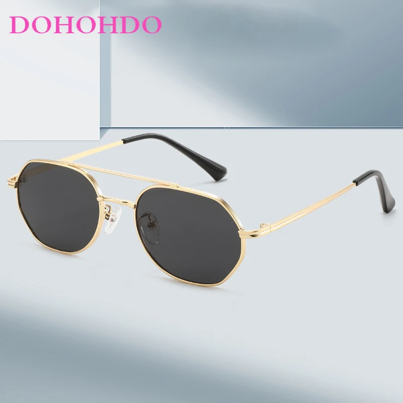 

Trendy Metal Pilot Women Men Sunglasses Fashion Brand Design Eyewear Summer Traveling Outdoor Driving Shades UV400 Gafas De Sol