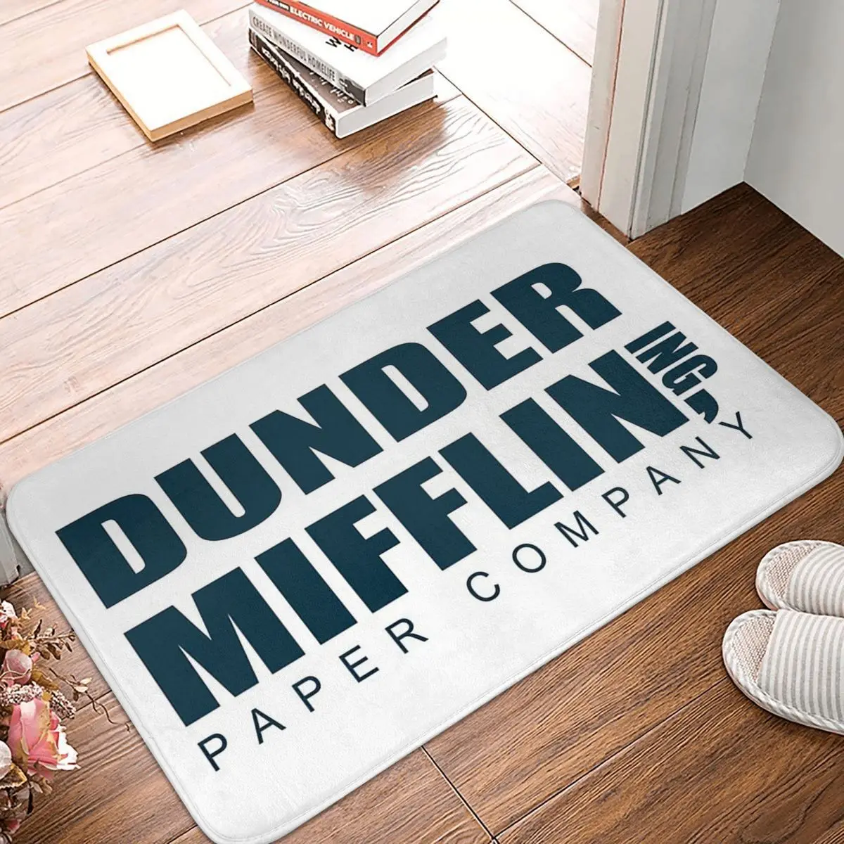 Dunder Mifflin Paper Company Anti-slip Doormat Floor Mat Cushion Carpet Rug for Kitchen Entrance Home Bedroom Footpad Mats